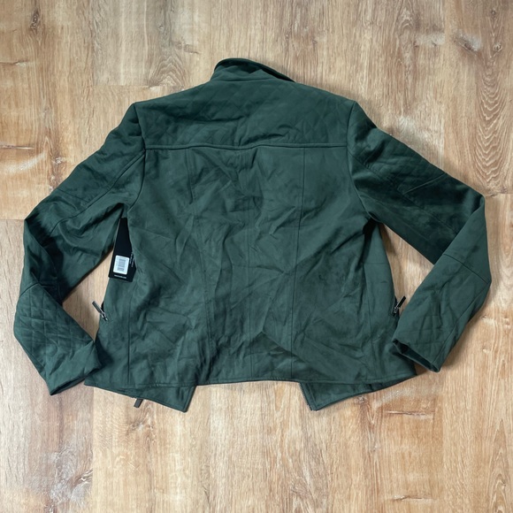 NWT Kut from the Kloth Emma Faux Suede Moto Jacket - Picture 9 of 11